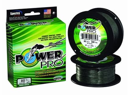 Power Pro 50lb 1500yds Braided Spectra Fishing Line Moss Gre
